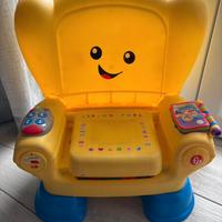 Poltroncina parlante fisher price