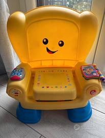 Poltroncina parlante fisher price