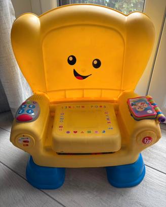Poltroncina parlante fisher price