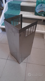 Copertura tubo cappa acciaio