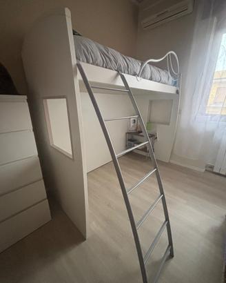 Parte superiore letto a castello