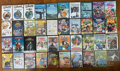 Lotto 40 DVD e CD Bambini / Film / Videogiochi