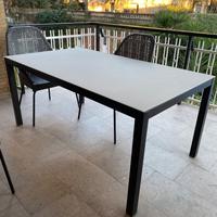 Tavolo da esterno 160 x 90 cm