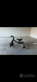 Triciclo convertibile bici senza pedali