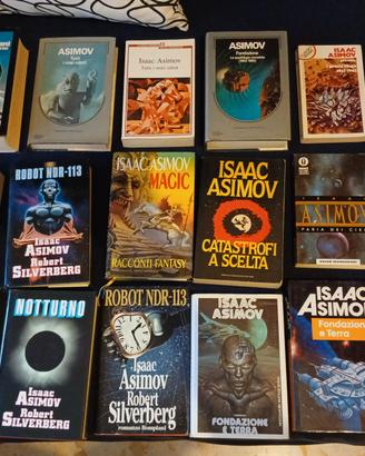 ISAAC AZIMOV  lotto LIBRI FANTASCIENZA 