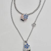 COLLANA E BRACCIALE ARGENTO CHANTECLER