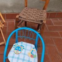 Sedie piccole per bambini