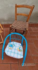 Sedie piccole per bambini