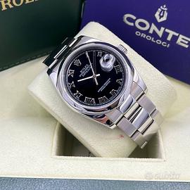 ⚫️ROLEX DATEJUST 36 116200 'BLACK DIAL' ANNO 2007