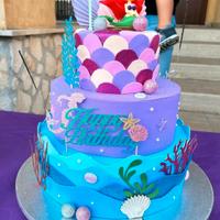 torta scenografica sirena