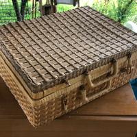 Valigetta in vimini x  picnic originale Algida