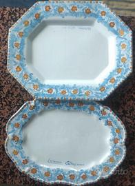 antipastiera, vassoio ceramica di Caltagirone 