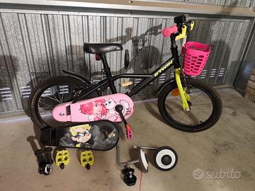 Bicicletta 16" Btwin per bambini