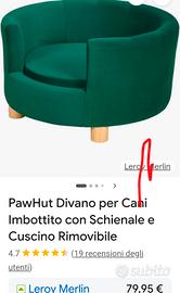 divanetto per cani