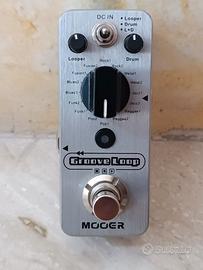 Looper chitarra/basso. Mooer grove loop