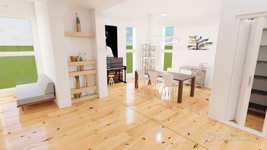 Favaro Veneto Porzione di testa con ampio giardino