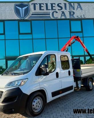 FIAT DUCATO 2.3 MTJ 7 POSTI GRU E CASSONE FISSO