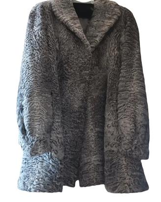 Cappotto in vera pelliccia Astrakan 