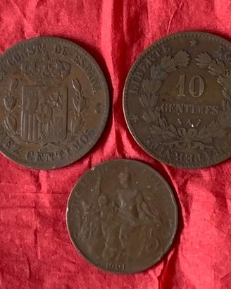 Monete antiche 1800