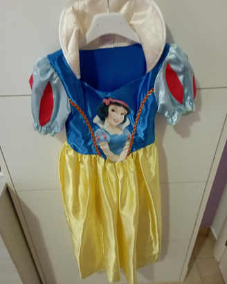 Vestito Carnevale Biancaneve Disney