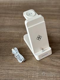 Caricabatterie caricatore wireless 3in1 iPhone 18W
