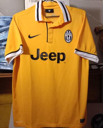Jersey maglia t-shirt Nike gialla Juventus 2013/14