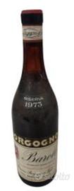 bottiglia vino barolo Borgogno 1973 