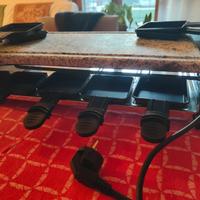 PIASTRA ELETTRICA CON GRIGLIA IN PIETRA OLLARE