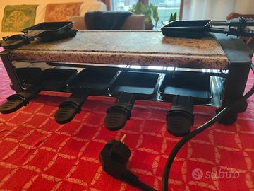 PIASTRA ELETTRICA CON GRIGLIA IN PIETRA OLLARE