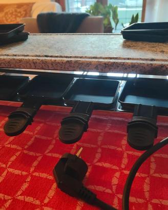 PIASTRA ELETTRICA CON GRIGLIA IN PIETRA OLLARE