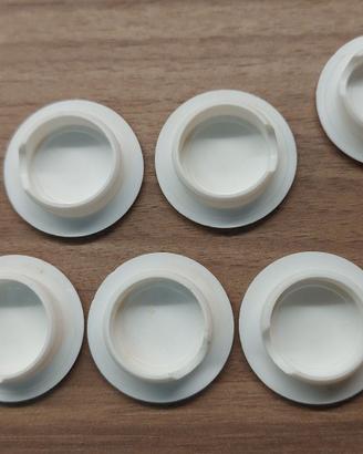 lotto 3 Tappi Troppo Pieno x Lavandino in plastica