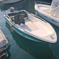 barca 5m  con carrello e posto barca