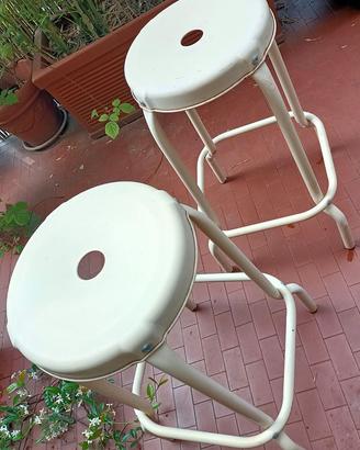 2 Sgabelli IKEA RÅSKOG originali beige/crema