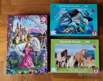 Puzzle di varie dimensioni 