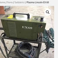 Plasma curter lincon 60 Ampere 400 volt