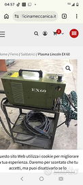 Plasma curter lincon 60 Ampere 400 volt