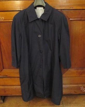 Trench spolverino blu bambina tg.10 anni