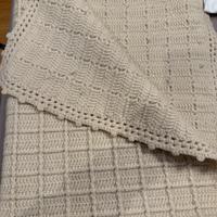 Coperta lana fatta a mano