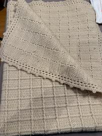 Coperta lana fatta a mano