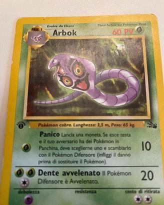 carta pokemon arbock