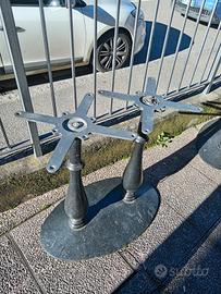 basi in ghisa per tavoli