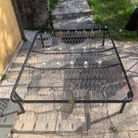 Rete letto matrimoniale + tavolo allungabile