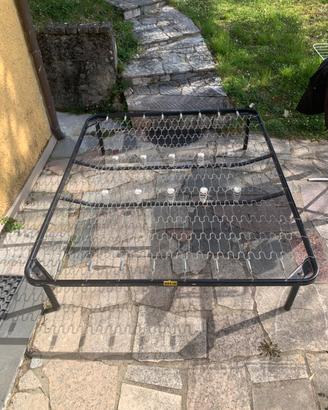 Rete letto matrimoniale + tavolo allungabile