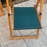 Sedie pieghevoli in legno Foppapedretti