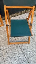 Sedie pieghevoli in legno Foppapedretti