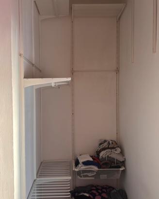 Struttura Ikea cabina armadio