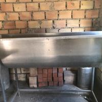 Vasca on acciaio inox