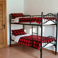Letto a castello in ferro