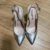 Décolleté argento n39