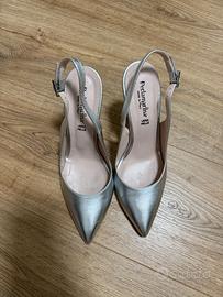 Décolleté argento n39